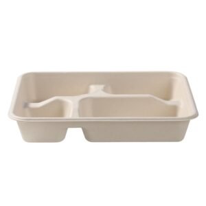 small four compartment tray